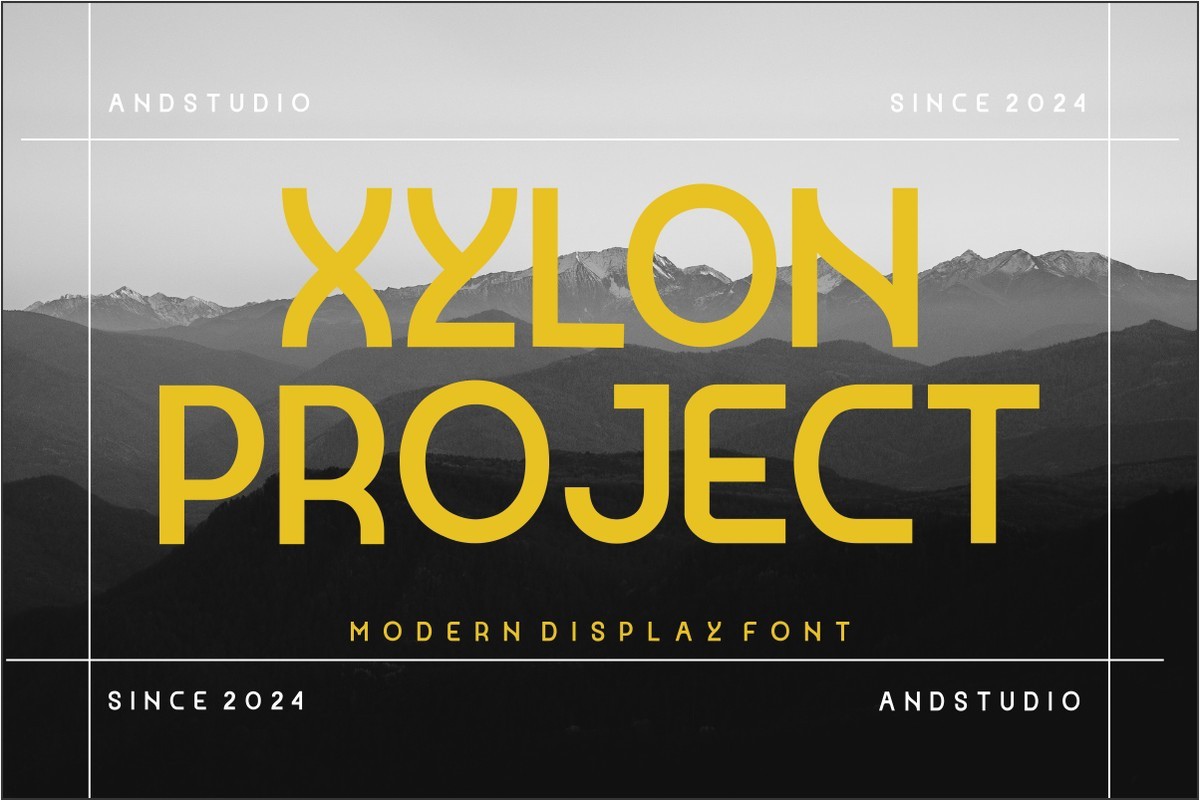 폰트 Xylon Project