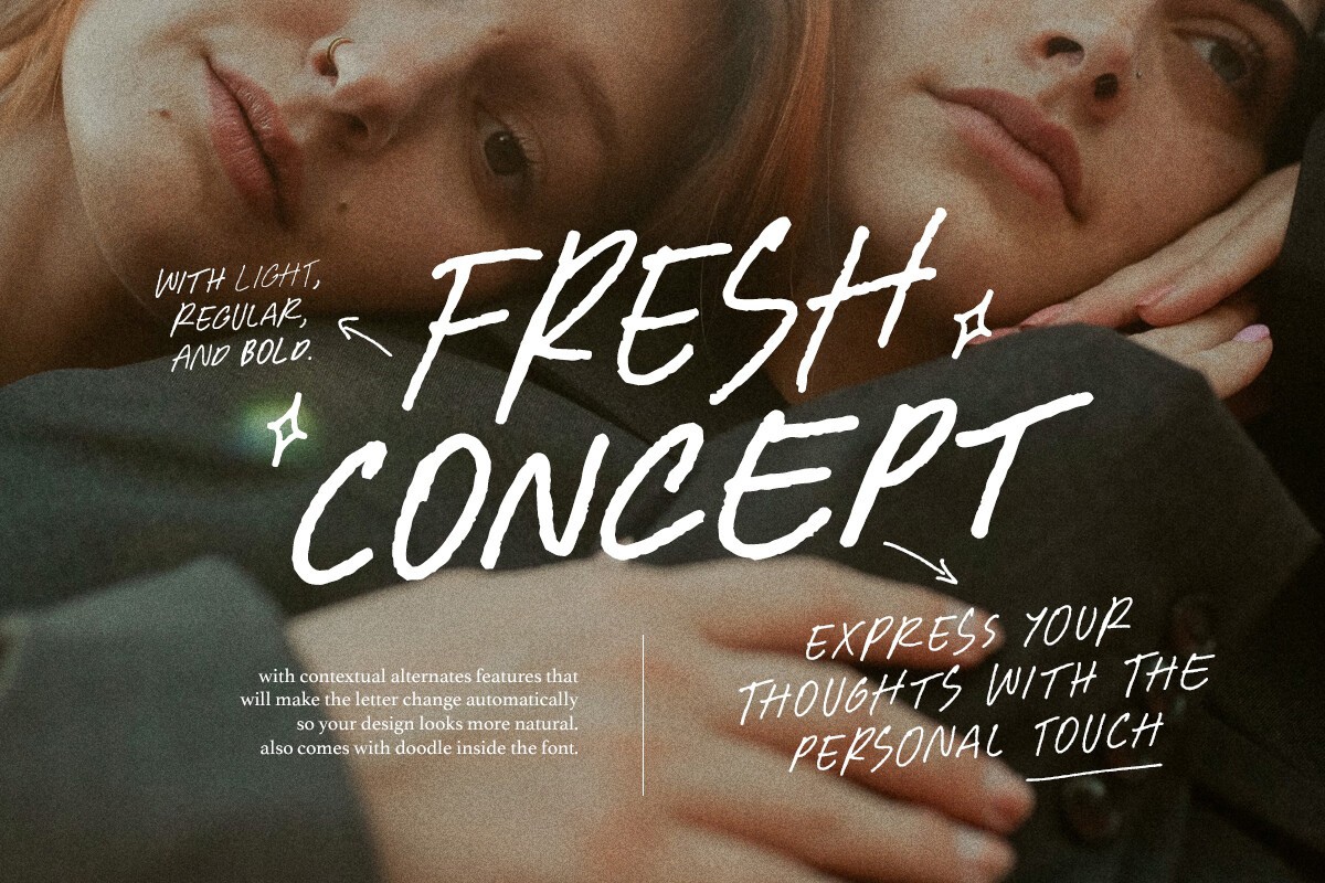 폰트 Fresh Concept