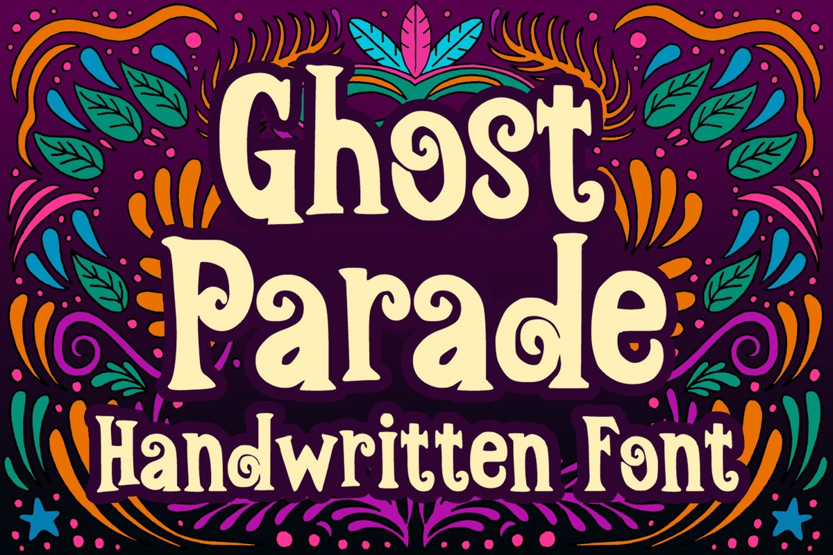 폰트 Ghost Parade