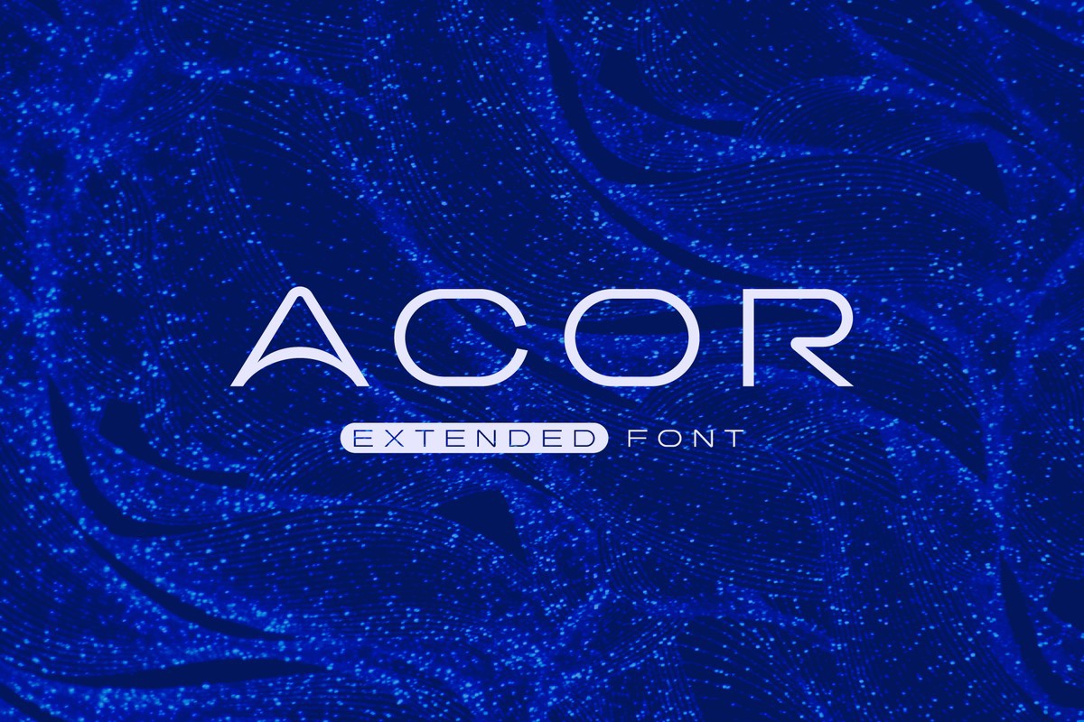 폰트 Acor