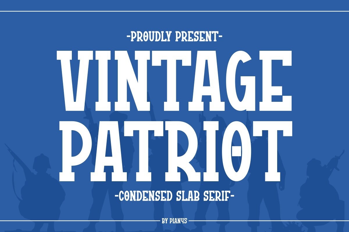 폰트 Vintage Patriot