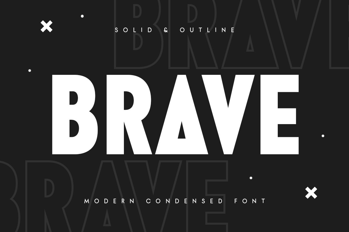 폰트 Brave
