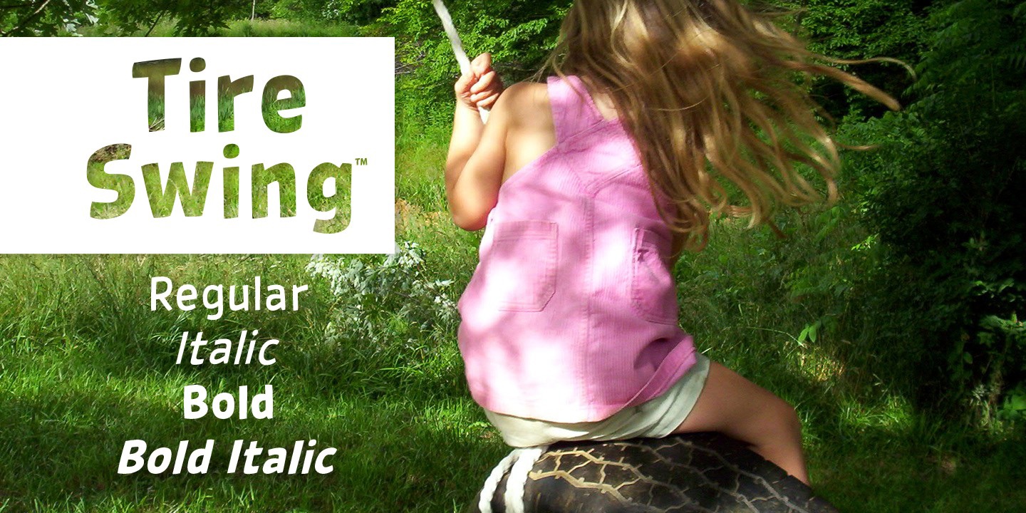 폰트 Tire Swing BB
