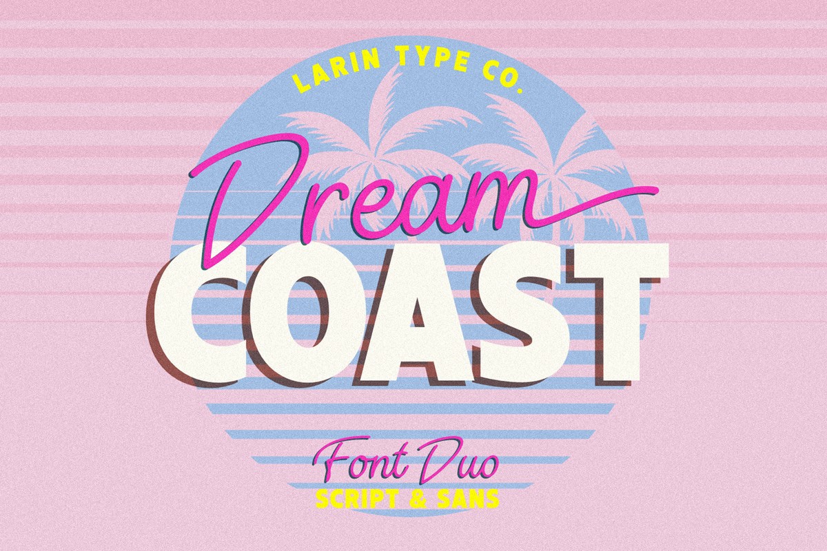 폰트 Dream Coast