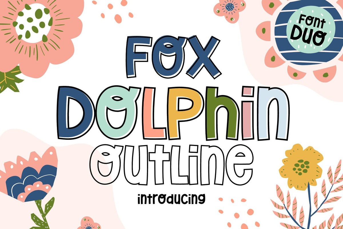 폰트 Fox Dolphin