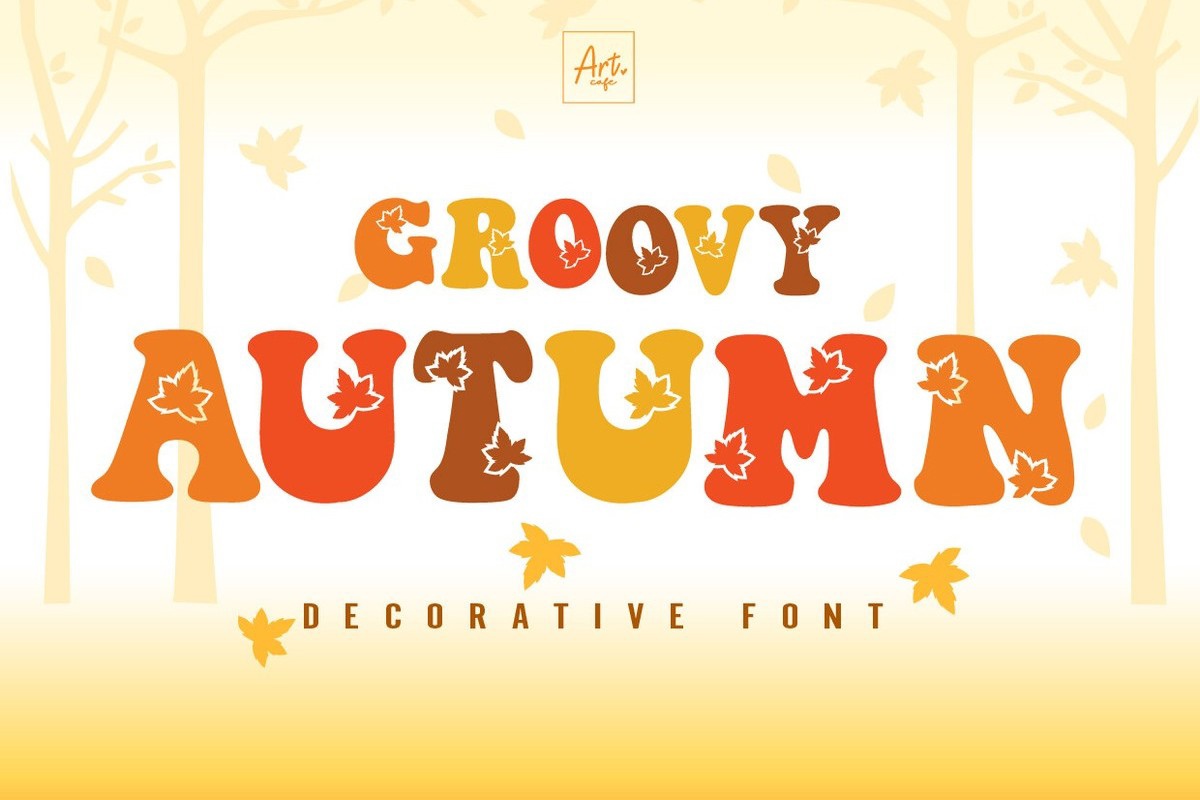 폰트 Groovy Autumn