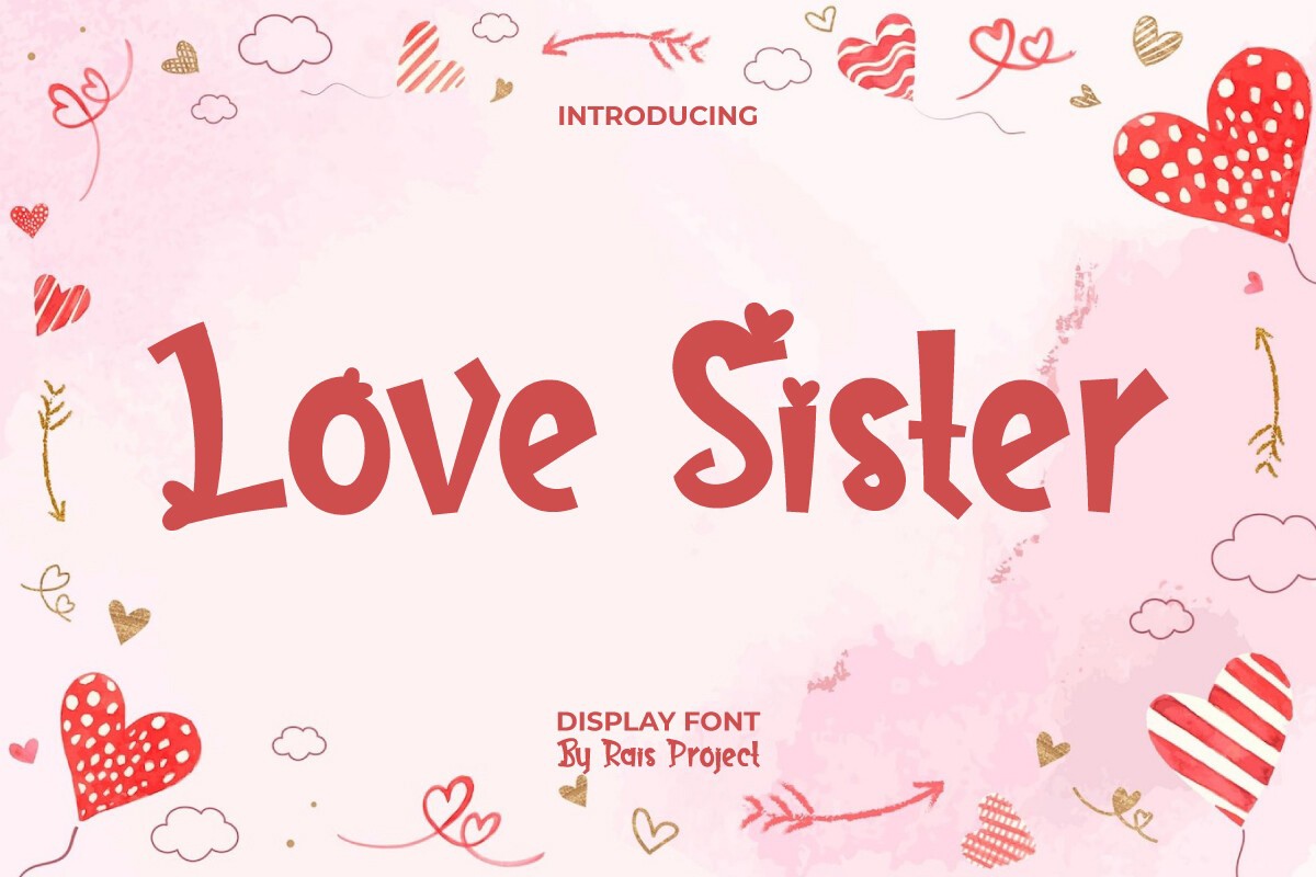 폰트 Love Sister