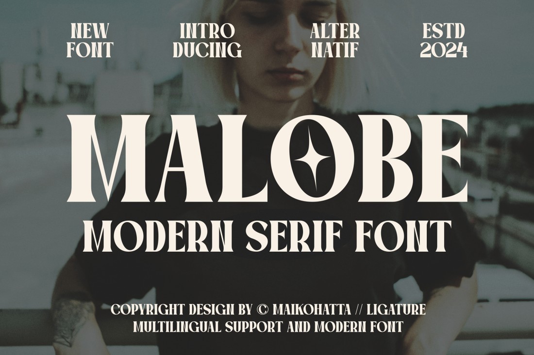 폰트 Malobe