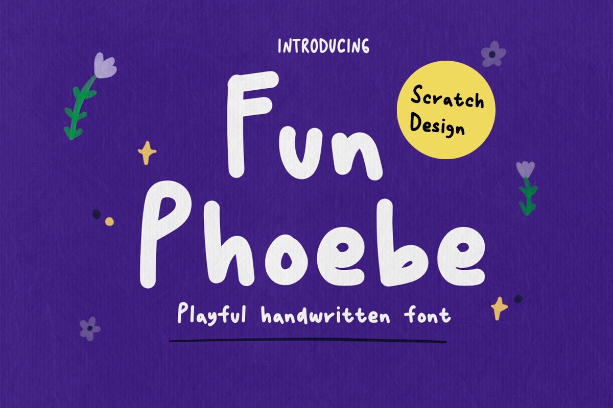 폰트 Fun Phoebe