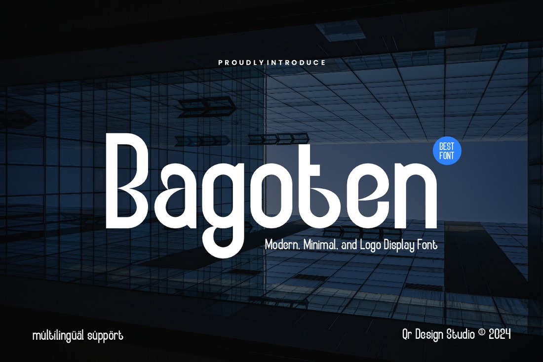폰트 Bagoten