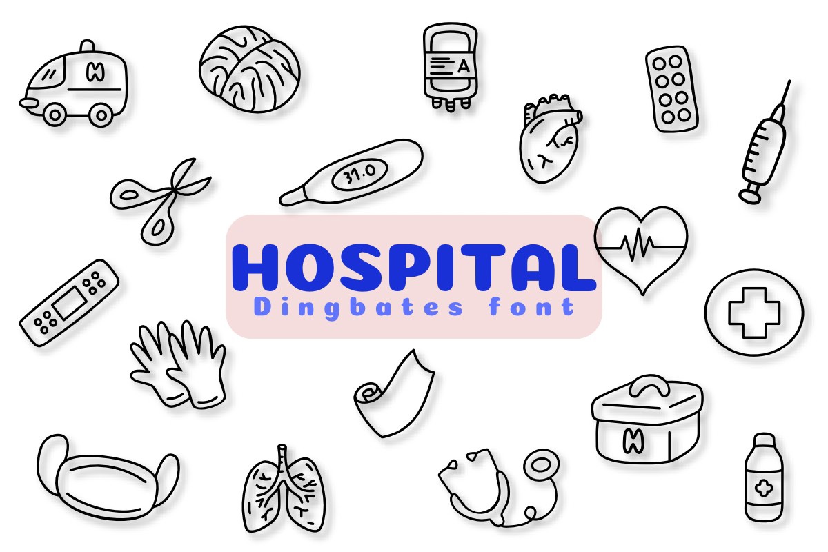 폰트 Hospital