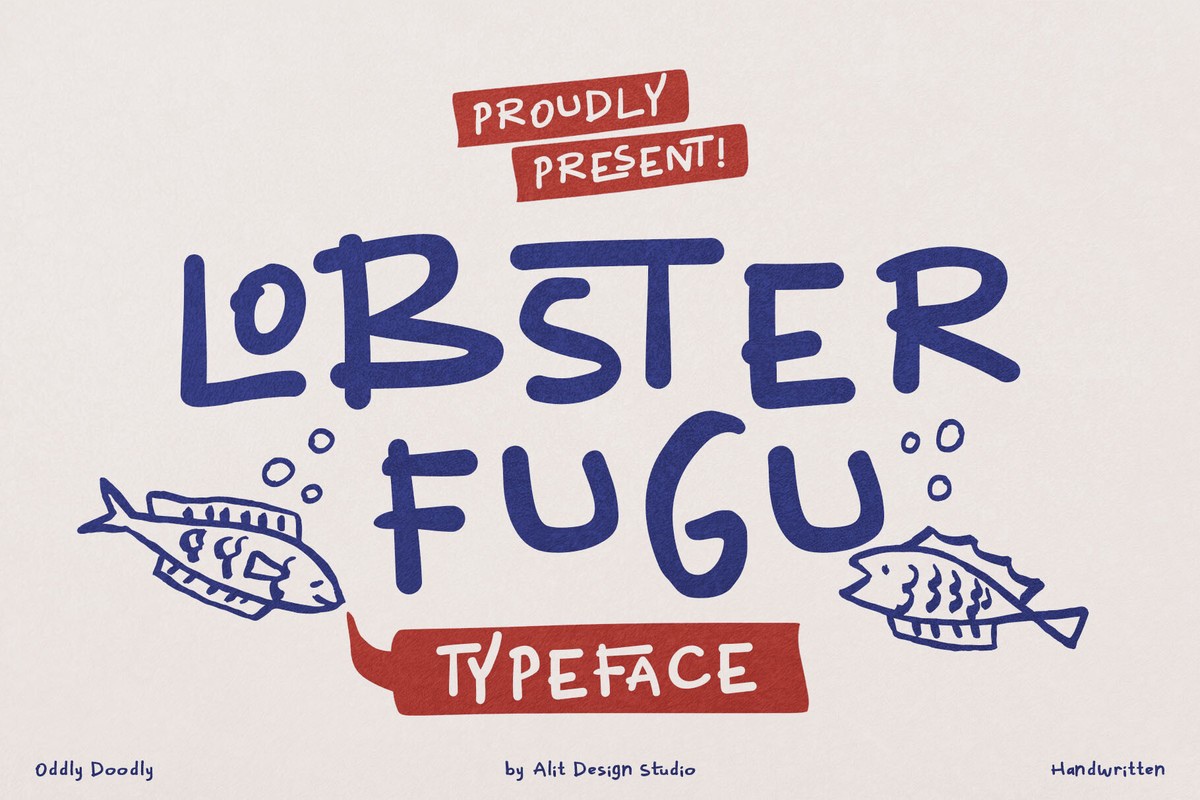 폰트 Lobster Fugu