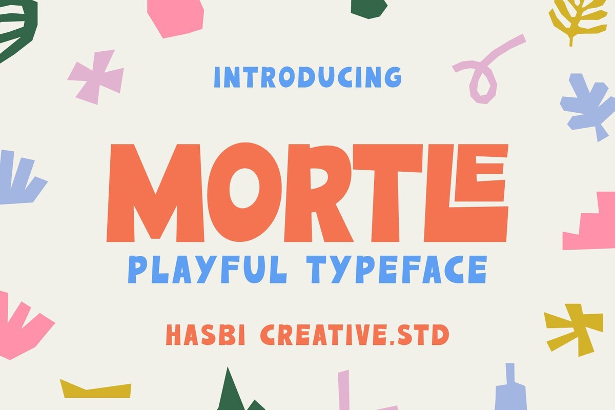 폰트 Mortle