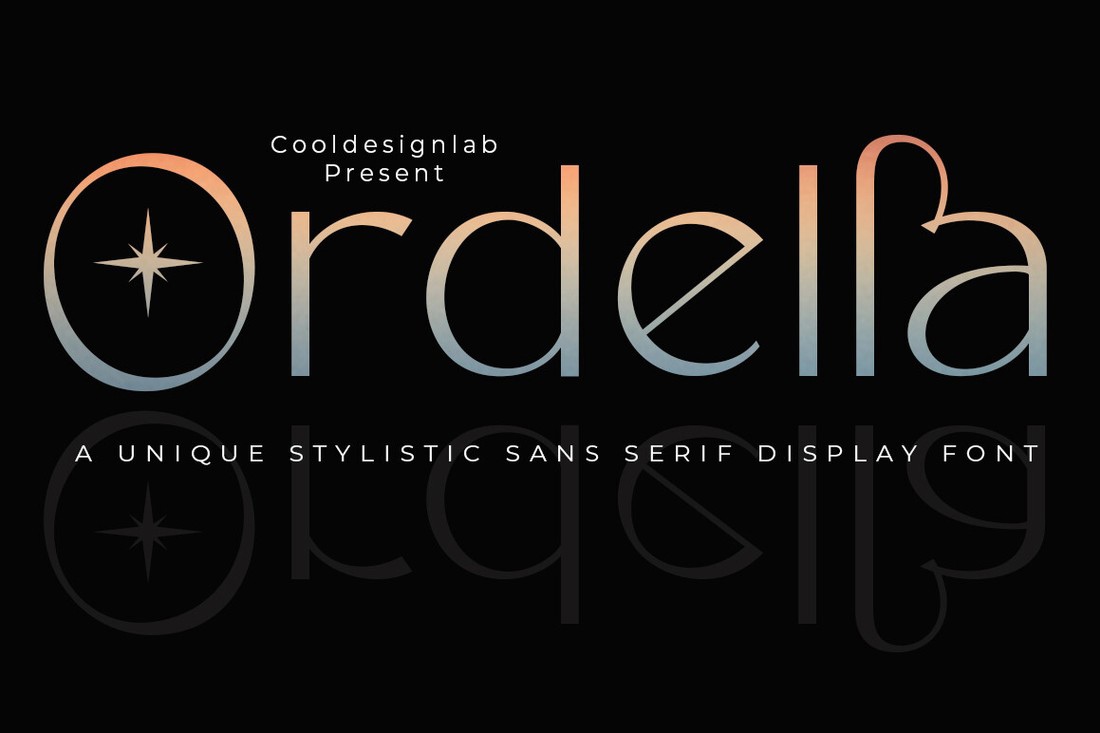 폰트 Ordella