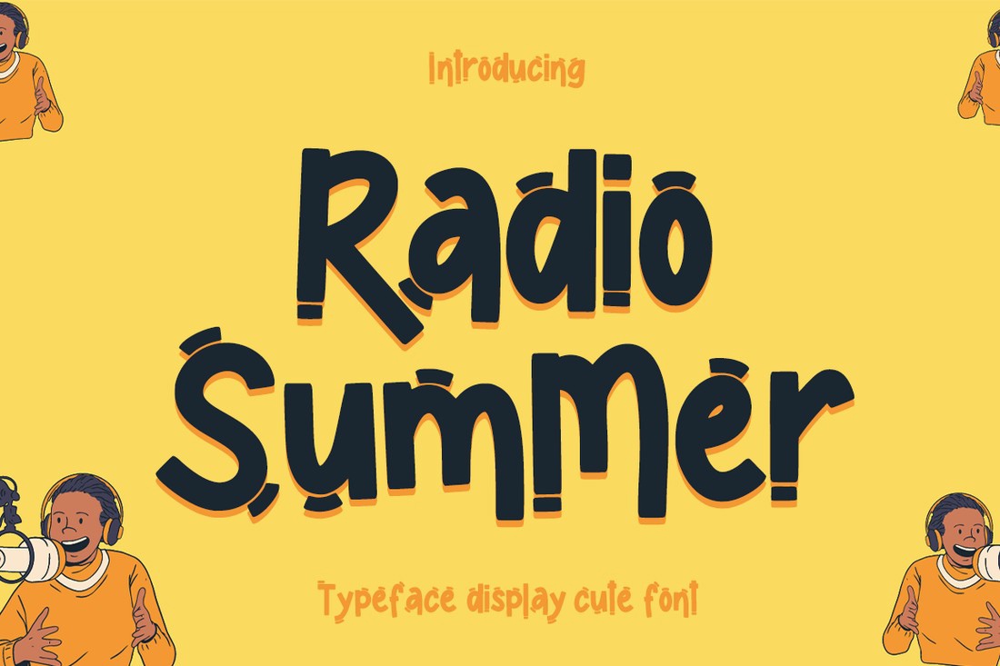 폰트 Radio Summer