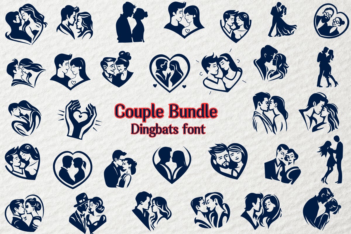 폰트 Couple Bundle