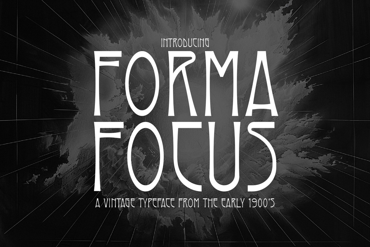 폰트 Forma Focus