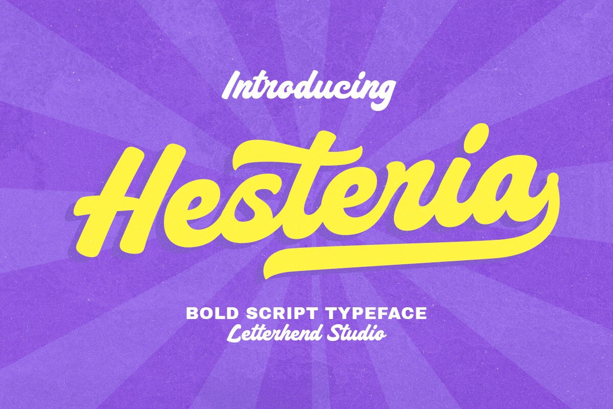 폰트 Hesteria