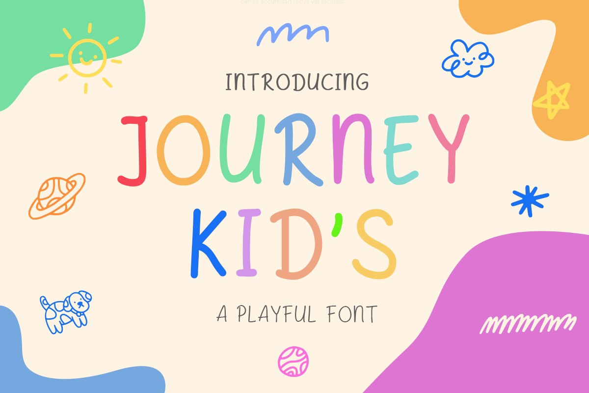 폰트 Journey Kids