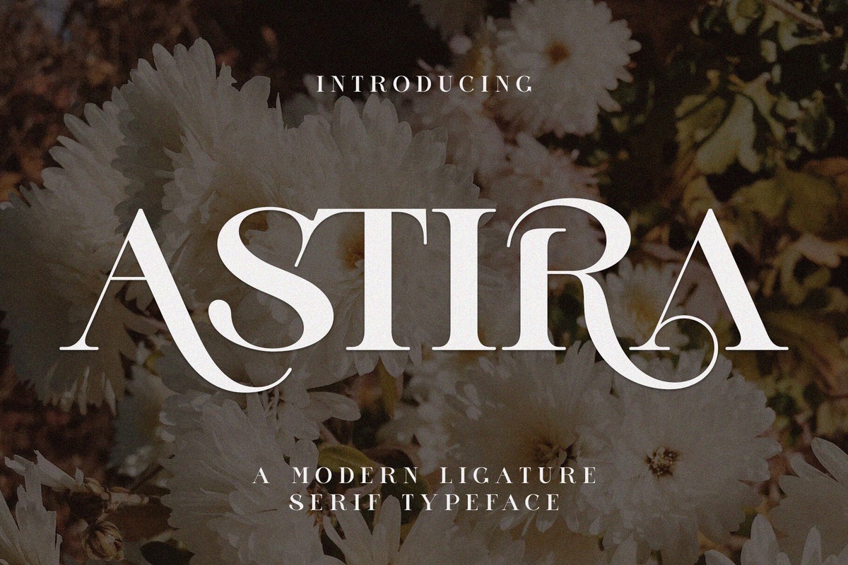 폰트 Astira