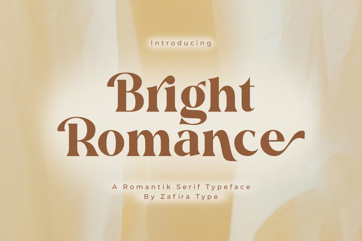 폰트 Bright Romance