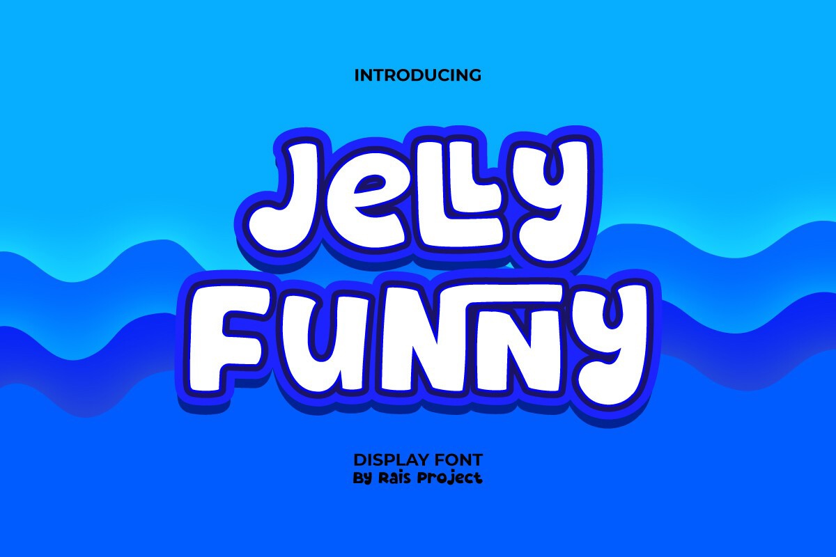 폰트 Jelly Funny
