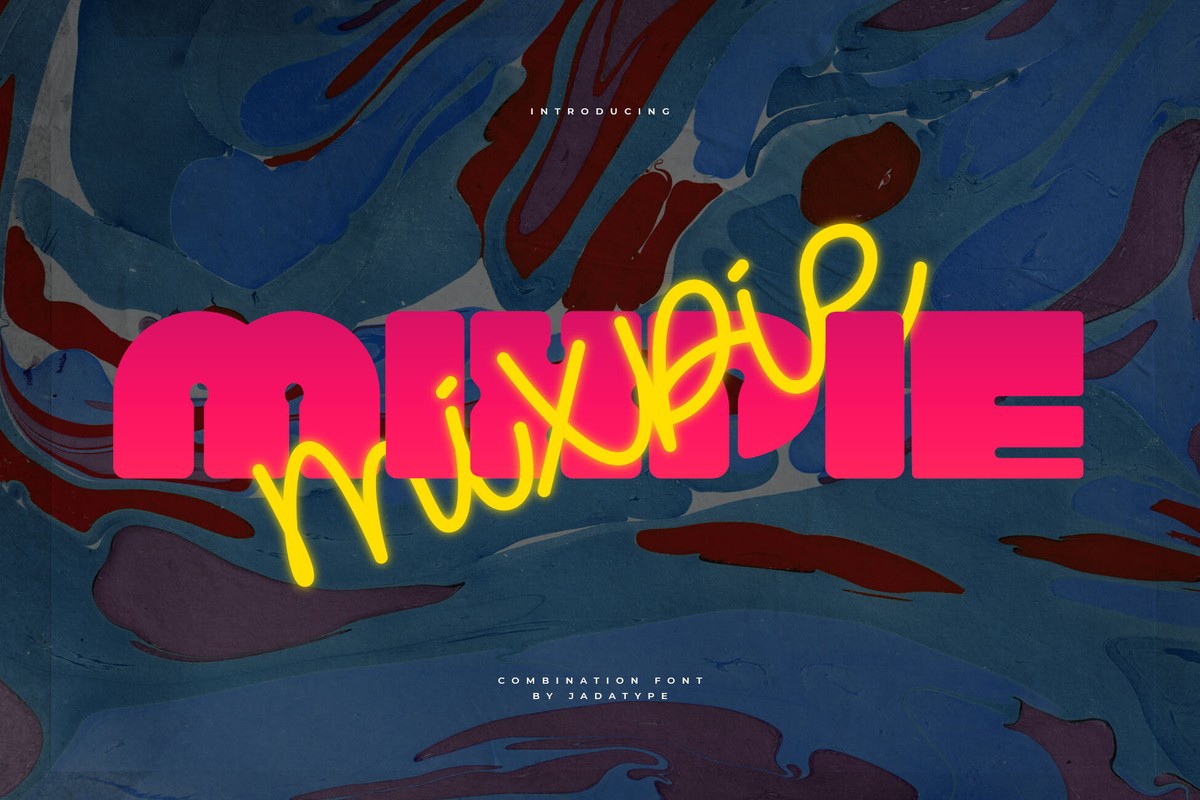 폰트 Mixpie