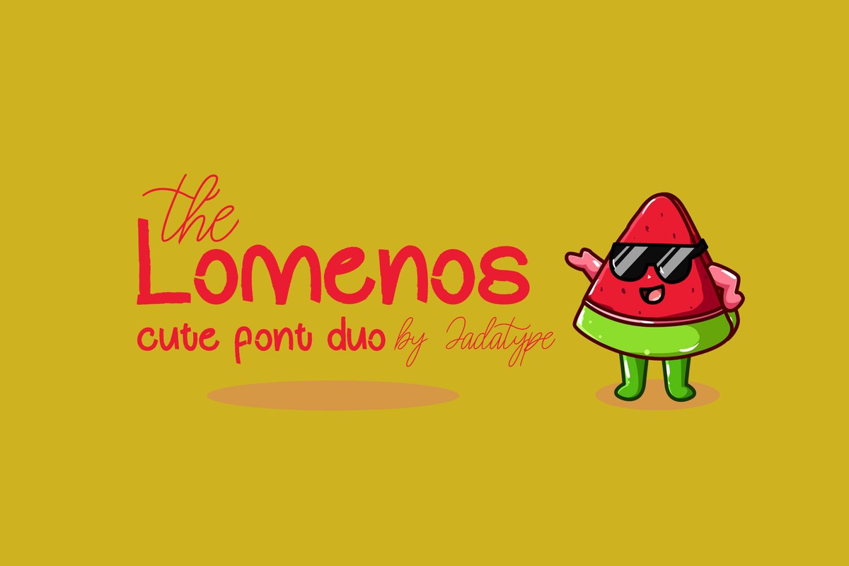 폰트 The Lomenos