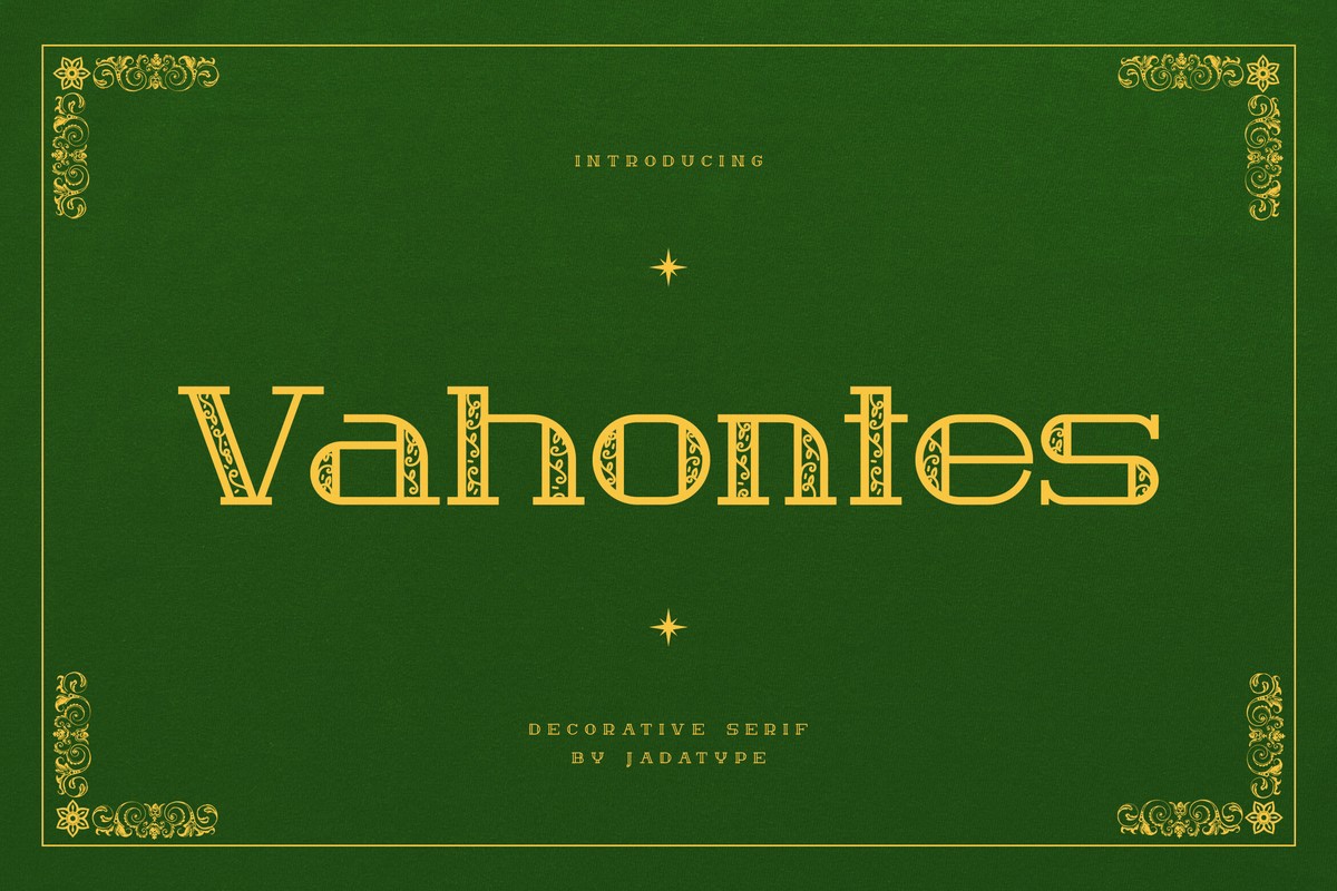 폰트 Vahontes