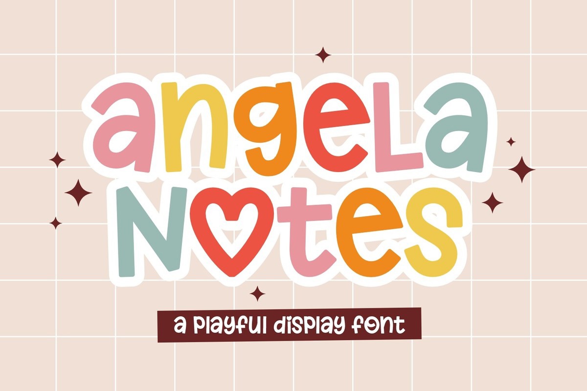 폰트 Angela Notes