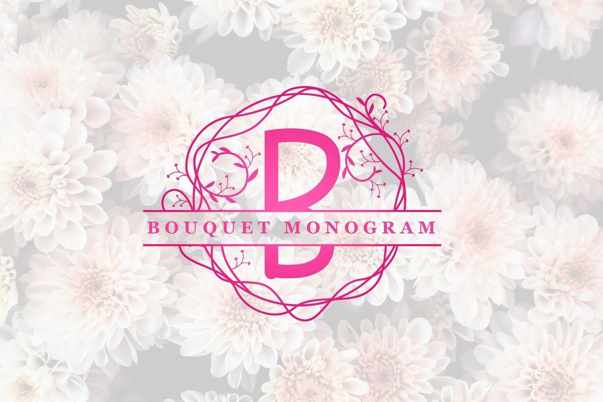 폰트 Bouquet Monogram