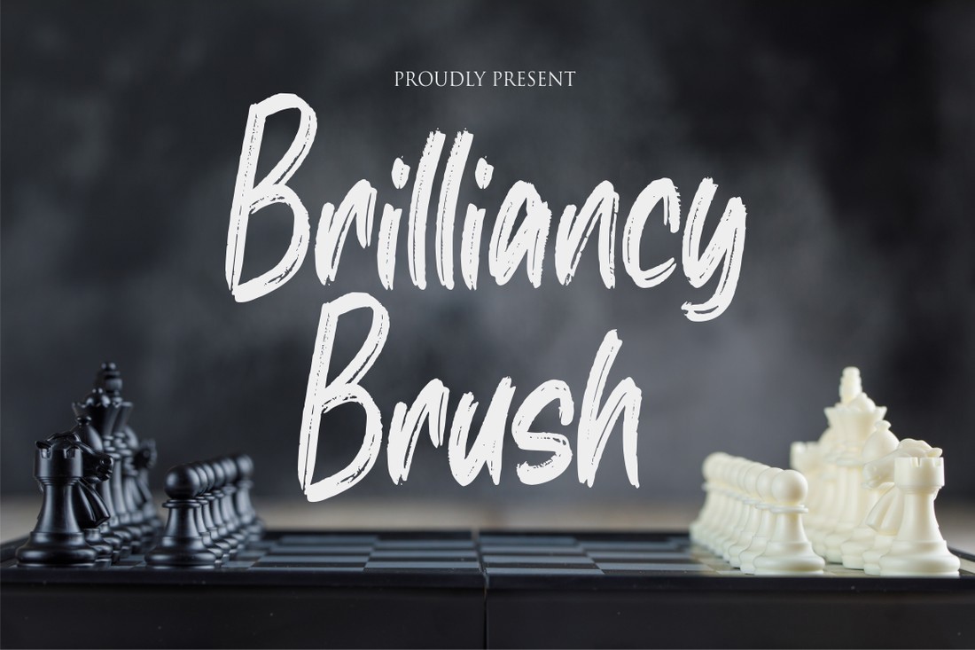 폰트 Brilliancy Brush