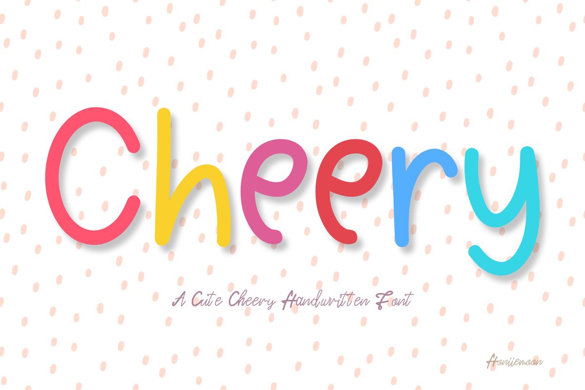 폰트 Cheery