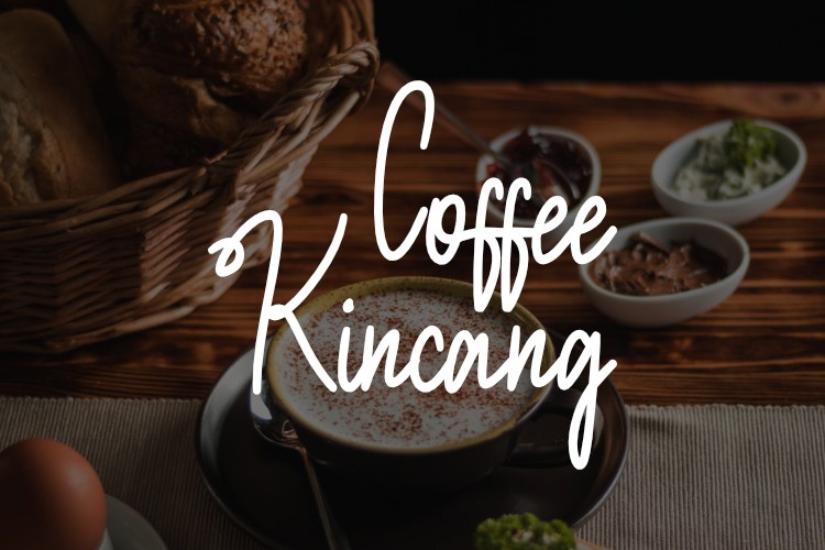 폰트 Coffee Kincang
