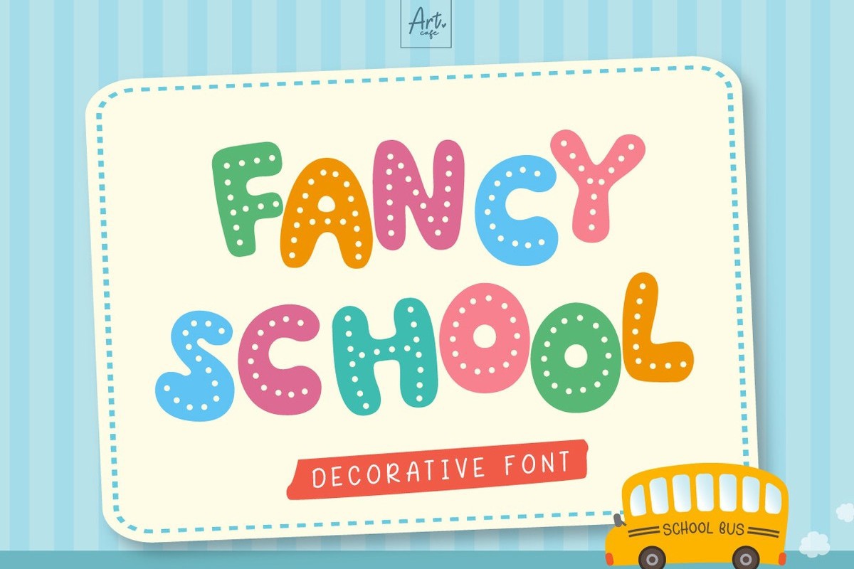 폰트 Fancy School