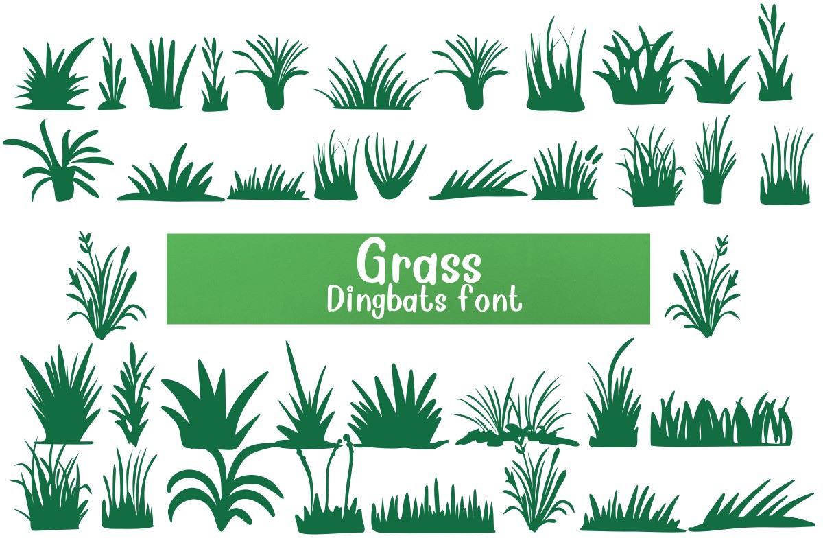 폰트 Grass