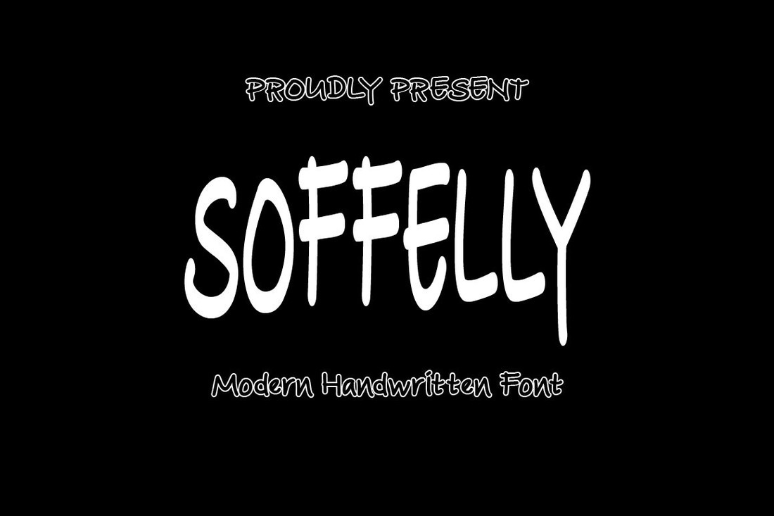 폰트 Soffelly