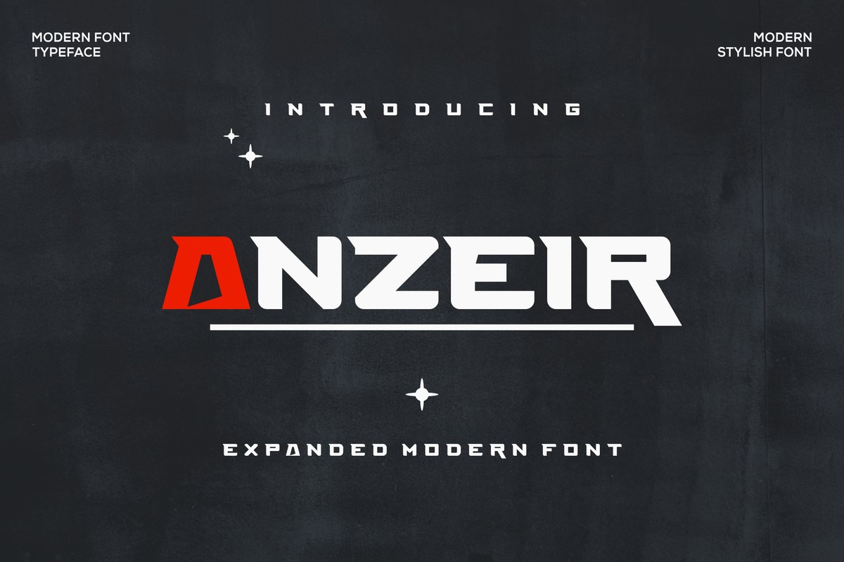 폰트 Anzeir