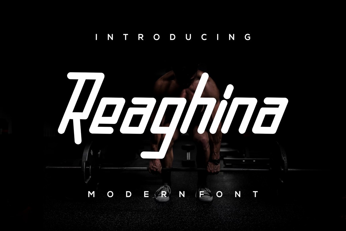 폰트 Reaghina