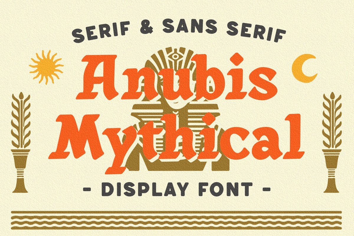 폰트 Anubis Mythical