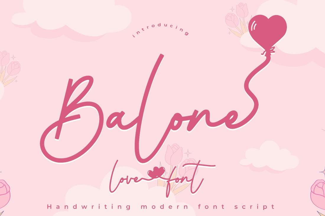 폰트 Balone