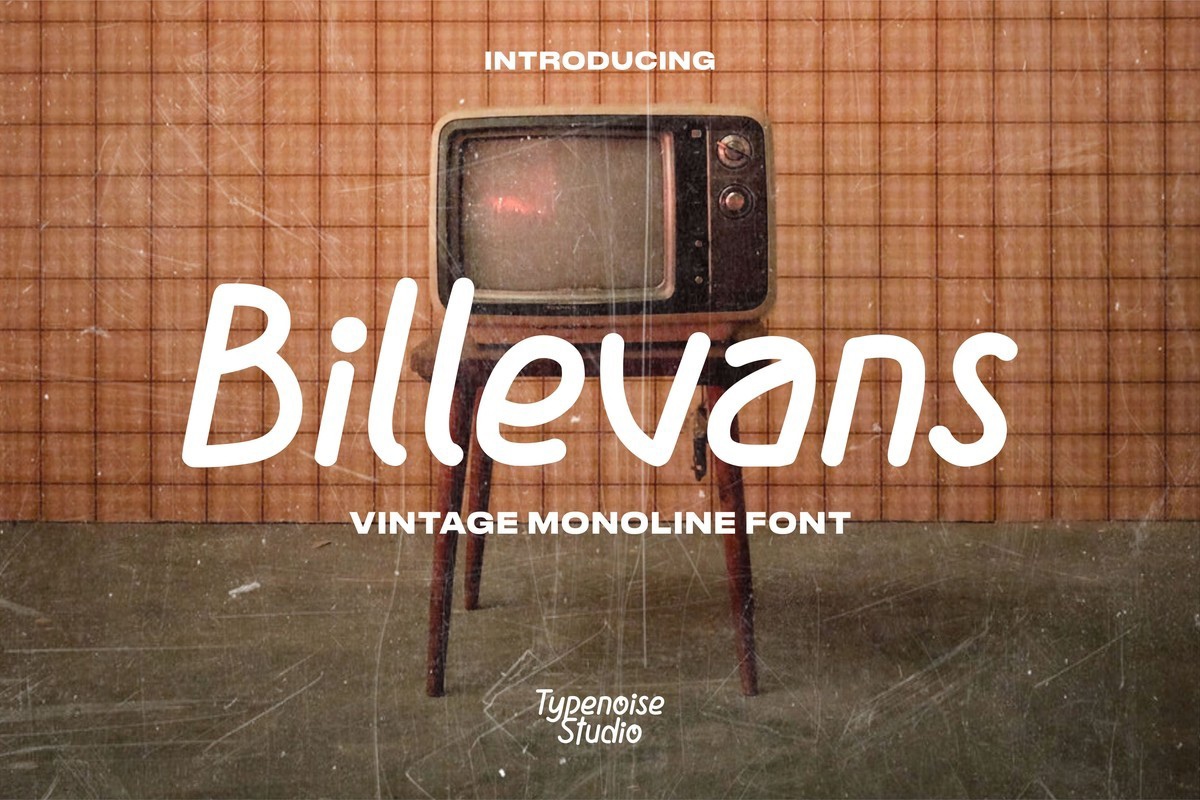 폰트 Billevans
