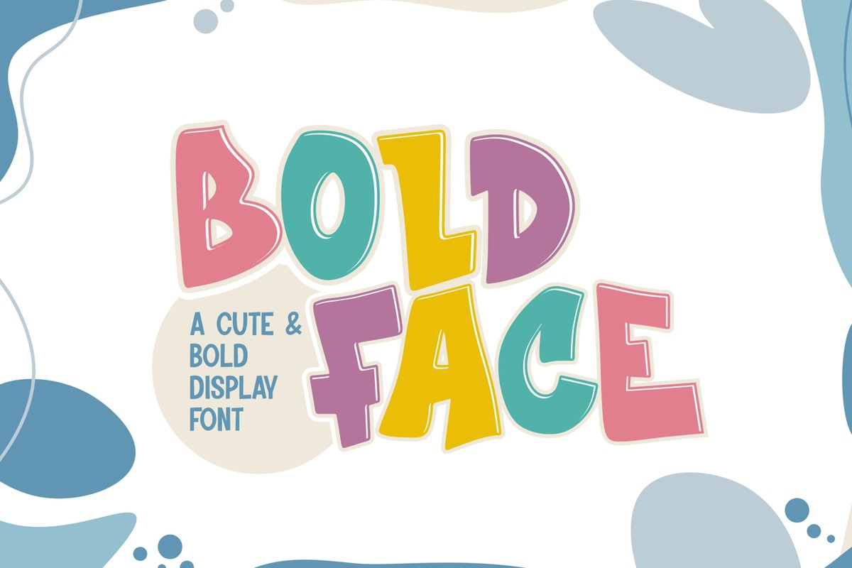 폰트 Boldface