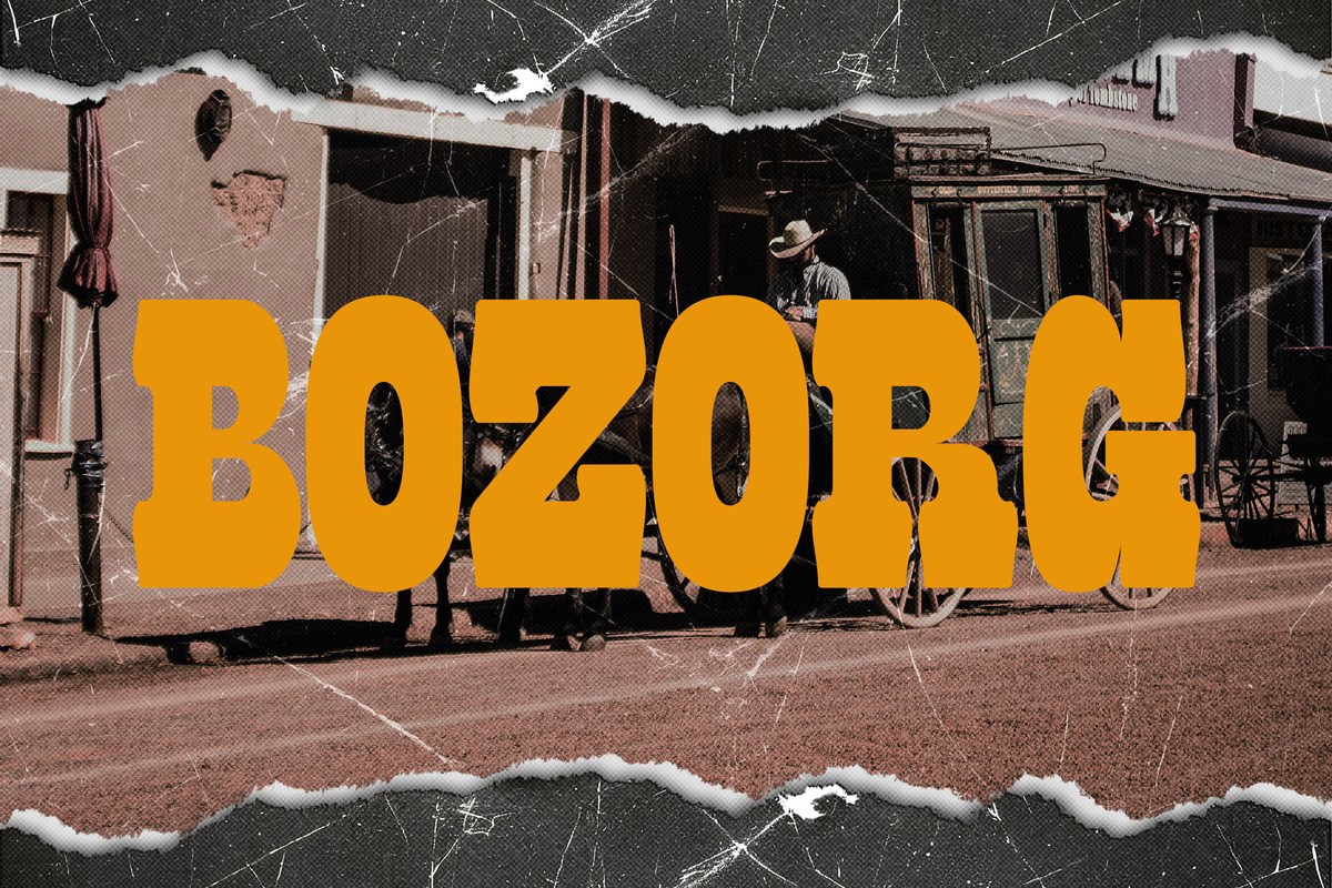 폰트 Bozorg