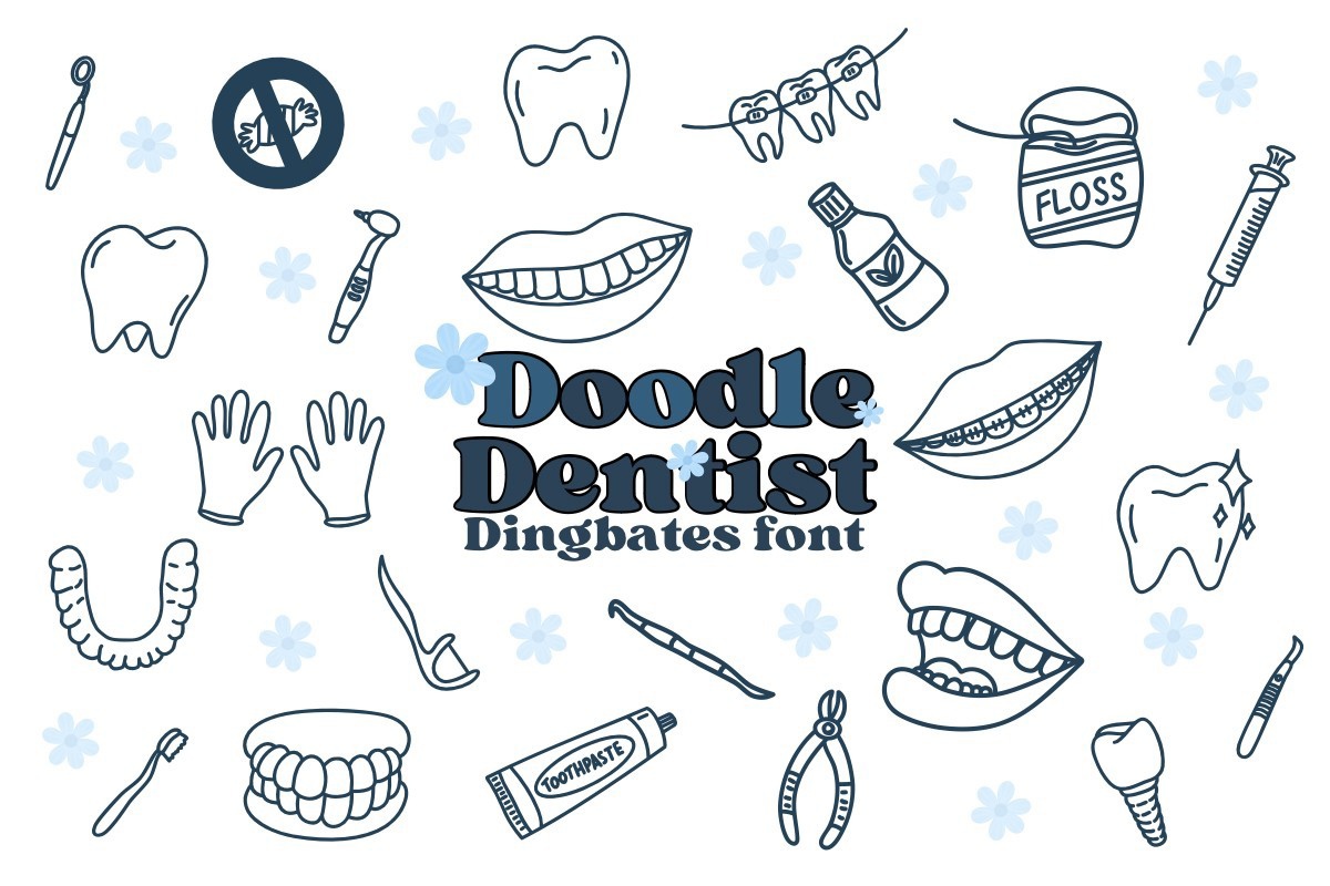 폰트 Doodle Dentist