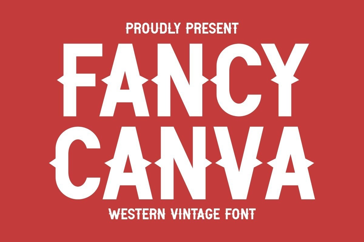 폰트 Fancy Canva