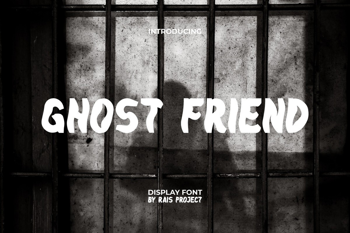 폰트 Ghost Friend