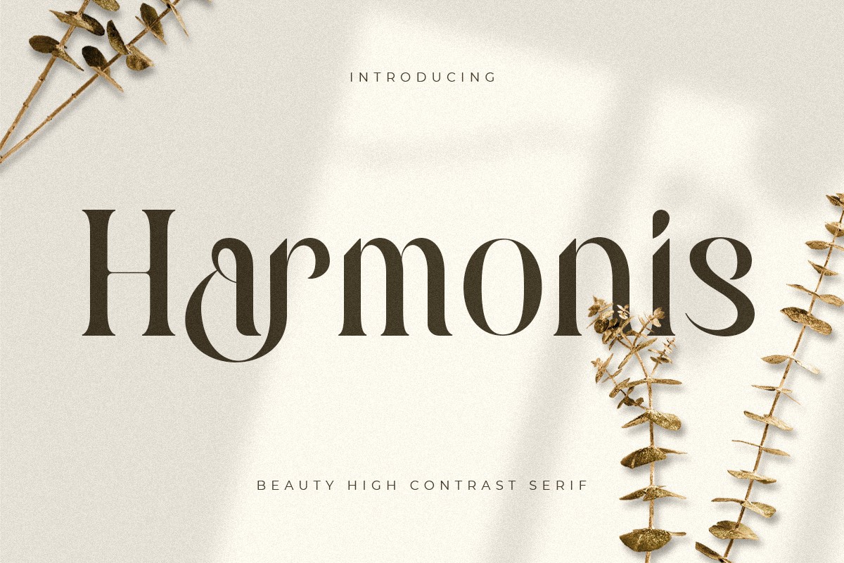 폰트 Harmonis