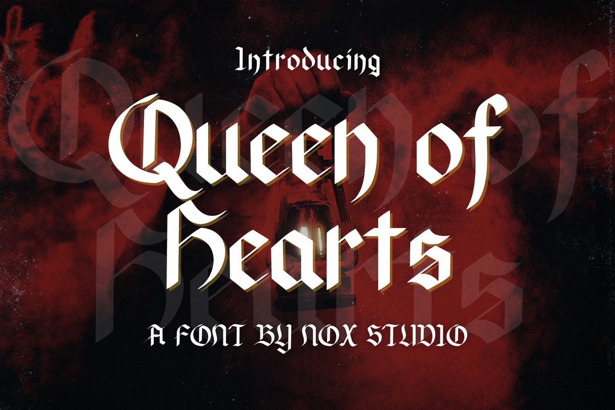 폰트 Queen of Hearts