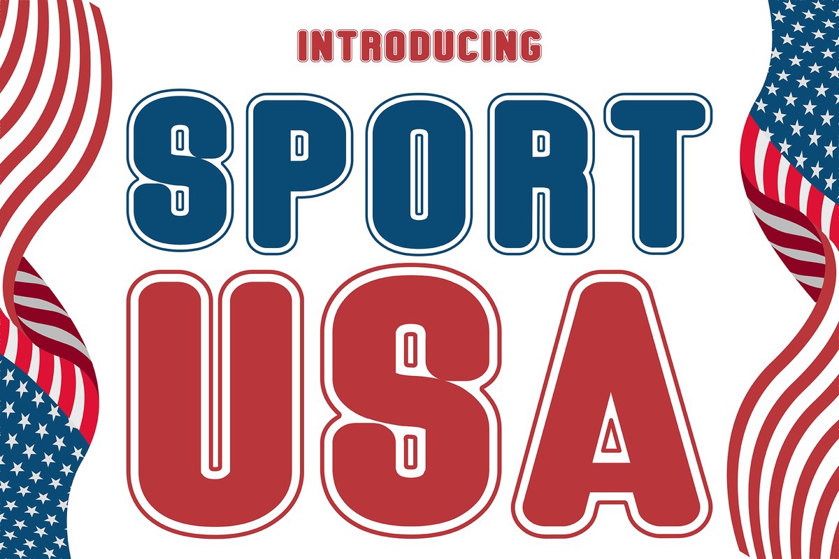 폰트 Sport USA